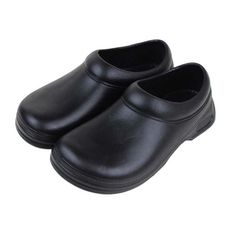 Anti-Slipe EVA Clog Black Chef Working Shoes - China Chef Shoes and Working  Shoes price