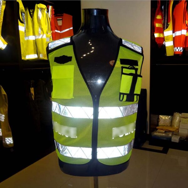 Safetymaster brand fluorescent safety vests