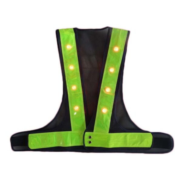 Safetymaster brand flashing safety vests